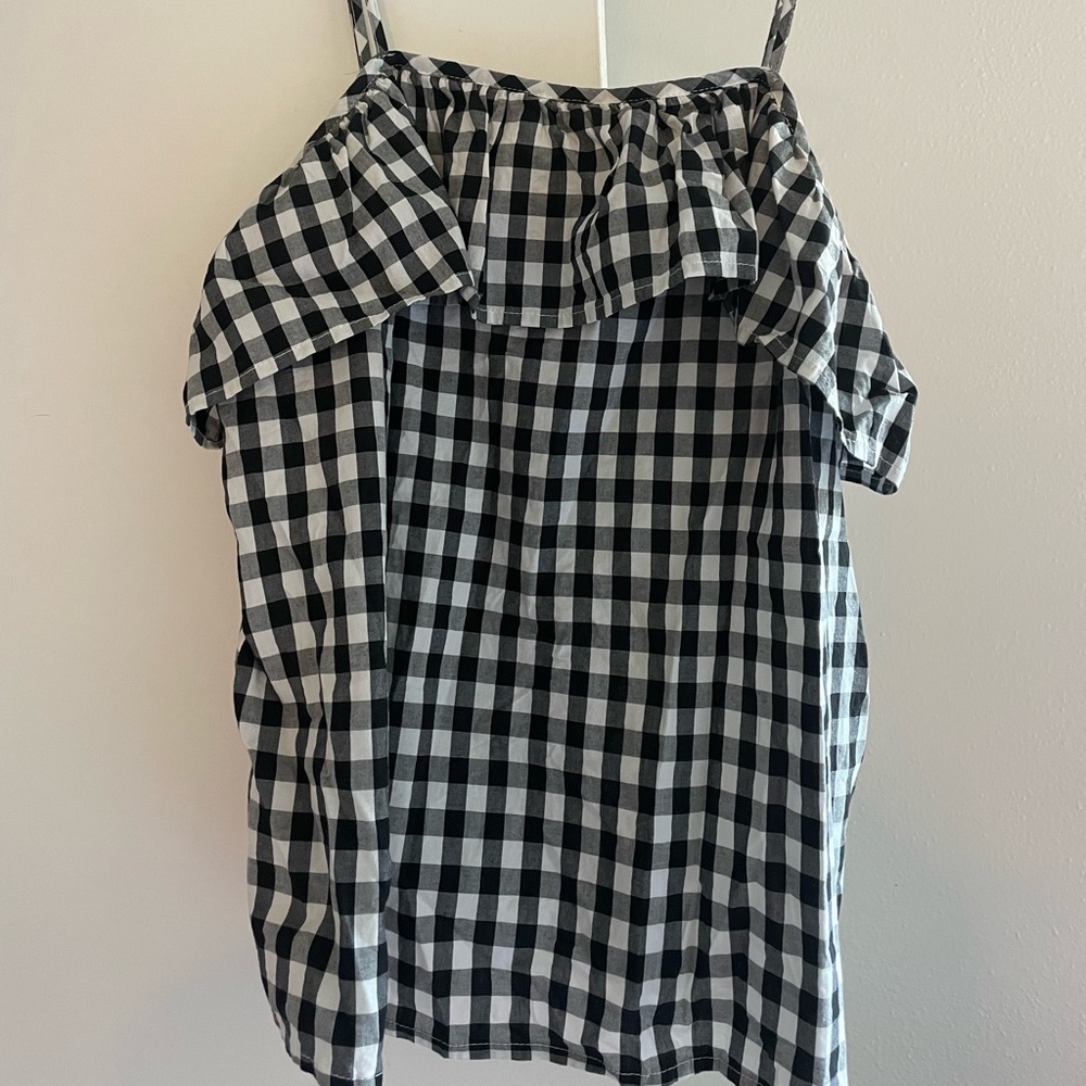 Gingham top